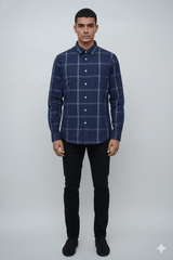 CEL MEN CHECKERED SHIRT - Smgarment's