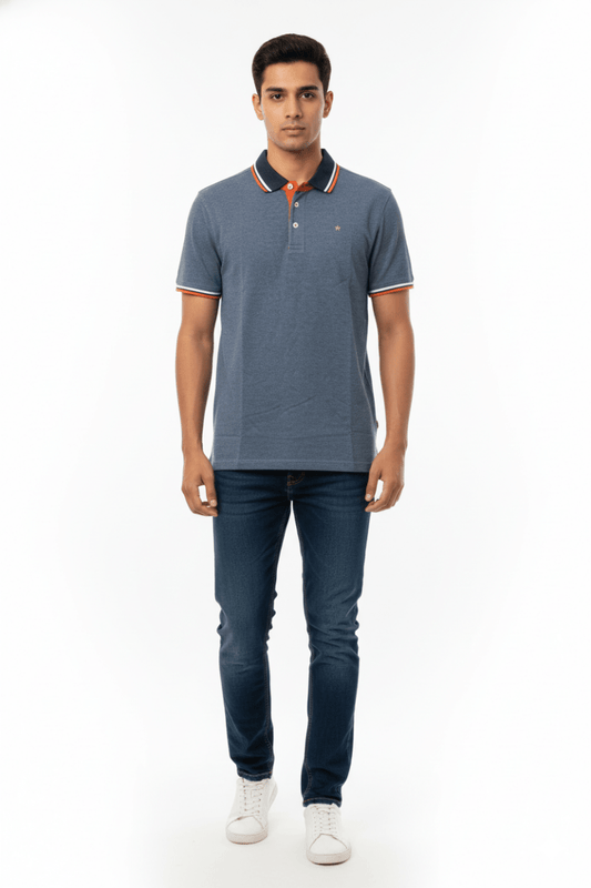 CEL MENS BASIC LOGO POLO - Smgarment's