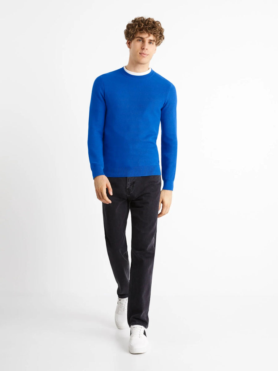 CELIO Bepic Round Neck Sweater - Smgarment's