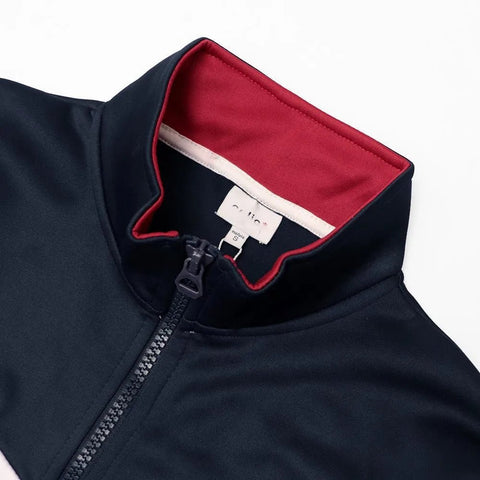 CELIO Block Patch Navy Blue Jacket - SMgarment's