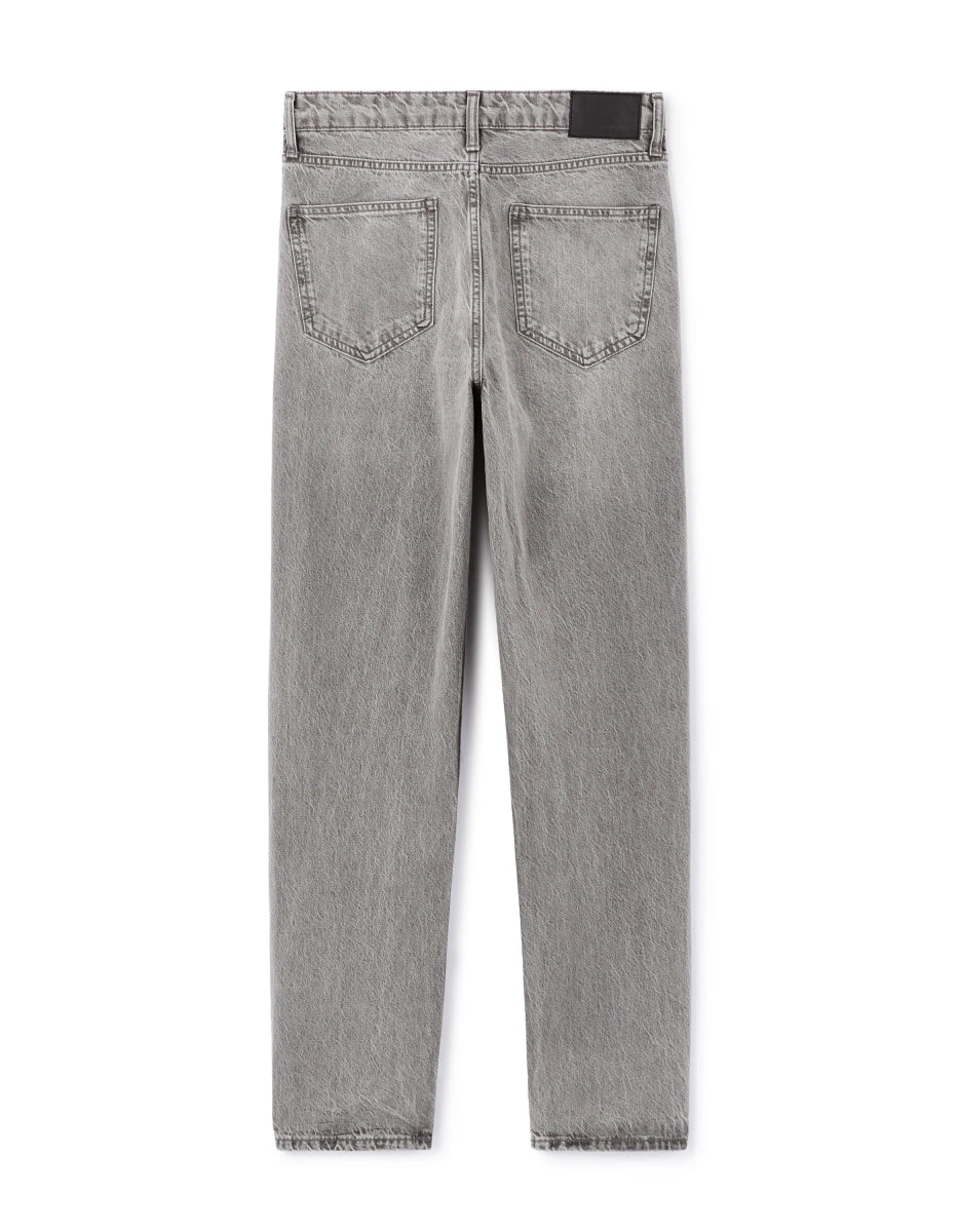 Celio Loose 100% cotton jeans - medium gray - Smgarment's