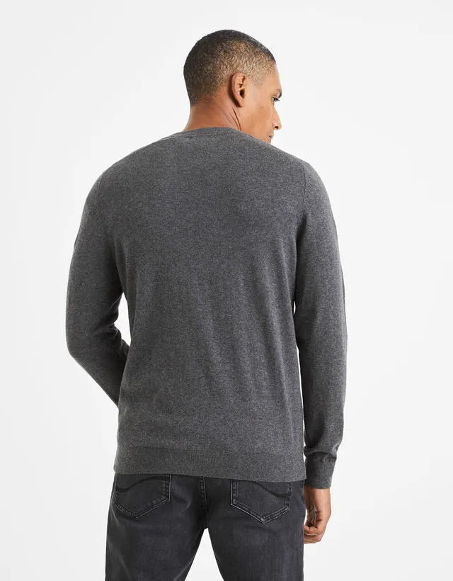 CELIO Plain Vecrewflex Sweater - Smgarment's