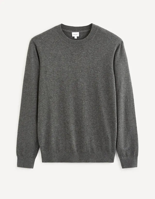 CELIO Plain Vecrewflex Sweater - Smgarment's