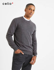 CELIO Plain Vecrewflex Sweater - Smgarment's