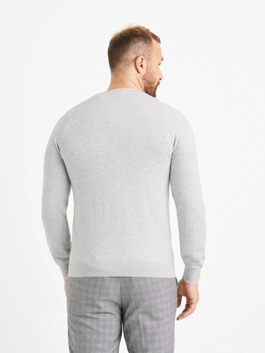 CELIO Plain Vecrewflex Sweater - Smgarment's