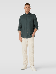 CHRISTIAN BERG Regular fit linen shirt - Smgarment's