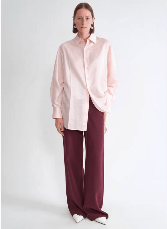 CLASSIC FASHION Women's Casual Collar Long Sleeve Shirt - Smgarment's