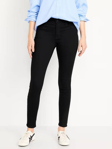 Women High-Waisted Rockstar Super-Skinny Jeans