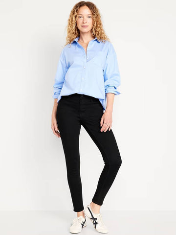 Women High-Waisted Rockstar Super-Skinny Jeans