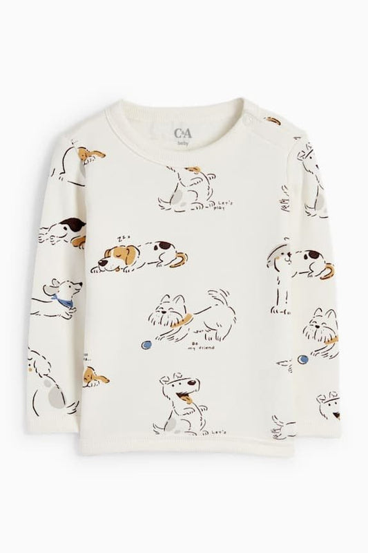 CNA BOYS DOG PRINTED SWEATSHIRT - Smgarment's