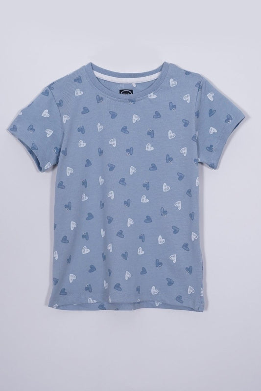 COOL CLUB BABY HEART PRINTED TEE - Smgarment's
