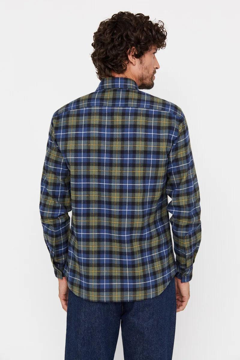 CORTEFIEL Checked flannel shirt