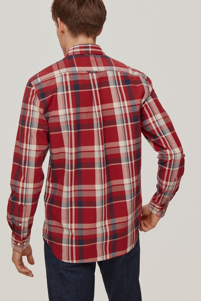 CORTEFIEL Easy - Iron Plaid Shirt - Smgarment's