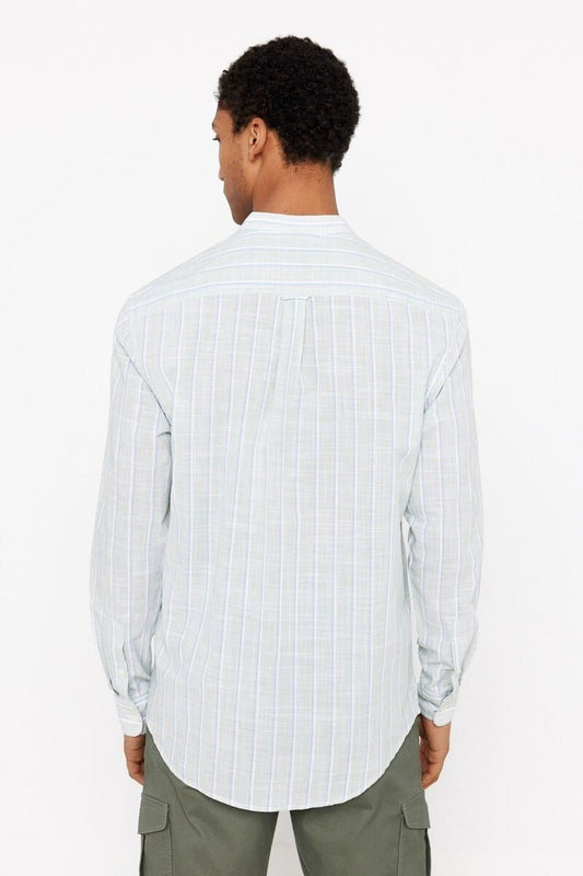 CORTEFIEL Flamed Striped Shirt - Smgarment's