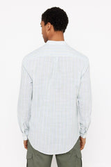 CORTEFIEL Flamed Striped Shirt - Smgarment's