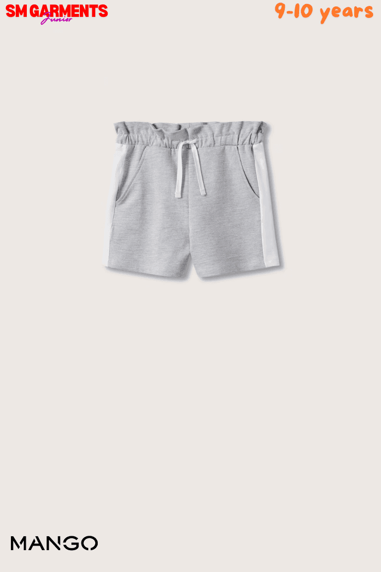 Cotton Drawstring Waist Shorts - SMgarment's