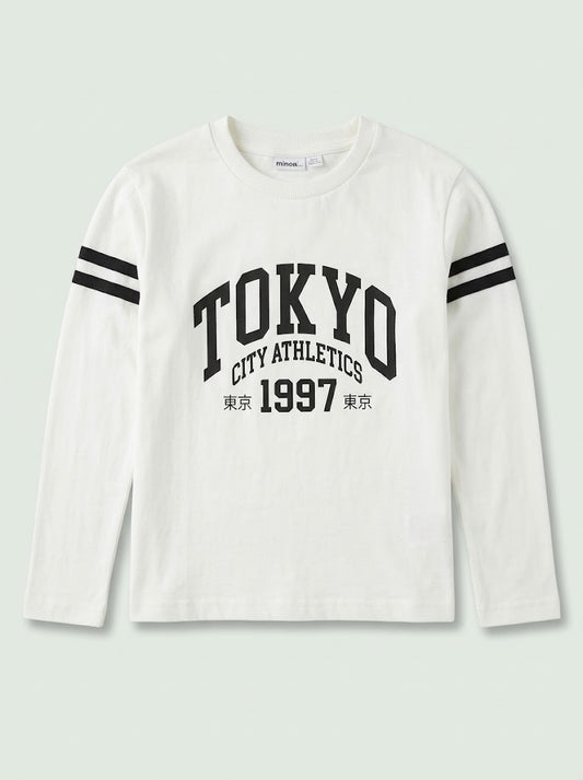 Boys Long Sleeve Graphic Tee | Tokyo Athletic Kids Shirt