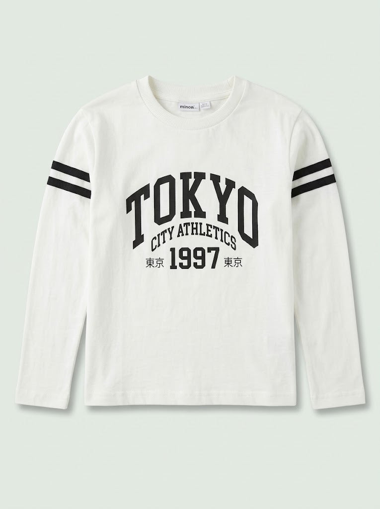 Boys Long Sleeve Graphic Tee | Tokyo Athletic Kids Shirt