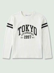 Boys Long Sleeve Graphic Tee | Tokyo Athletic Kids Shirt