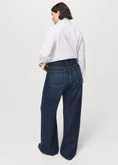 Danila wide leg high - rise jeans - Smgarment's