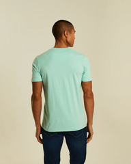 DIESEL Basic Caden O Neck Cool Mint Tee - Smgarment's