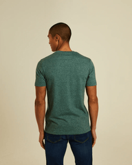 DIESEL Basic Caden O Neck Green Trail Tee - Smgarment's