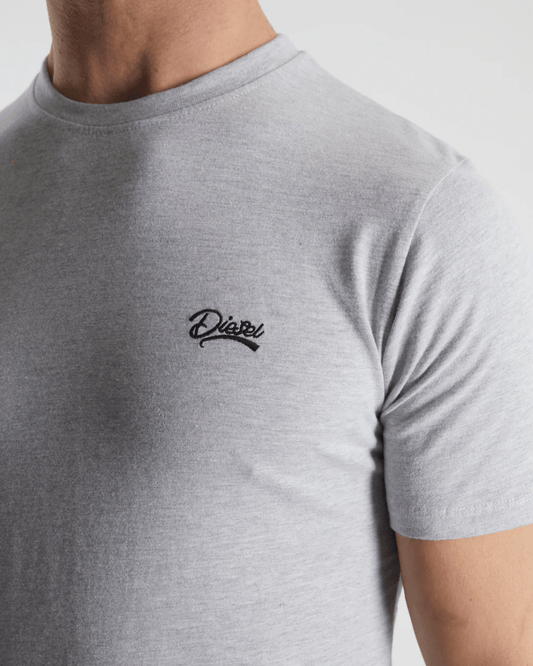 DIESEL Basic Caden O Neck Pebble Tee - Smgarment's