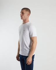 DIESEL Basic Caden O Neck Tee Optic White - Smgarment's