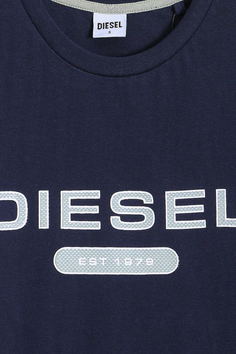 DIESEL GRAPHIC TEE - NAVY - Smgarment's