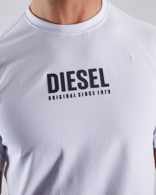 DIESEL HARRIS TEE OPTIC WHITE - Smgarment's