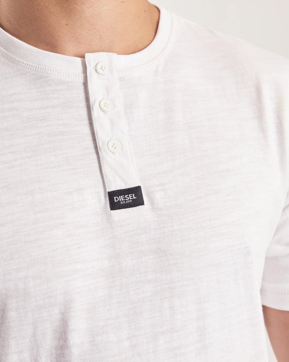 DIESEL JEREZ TEE DOVE WHITE - SMgarment's