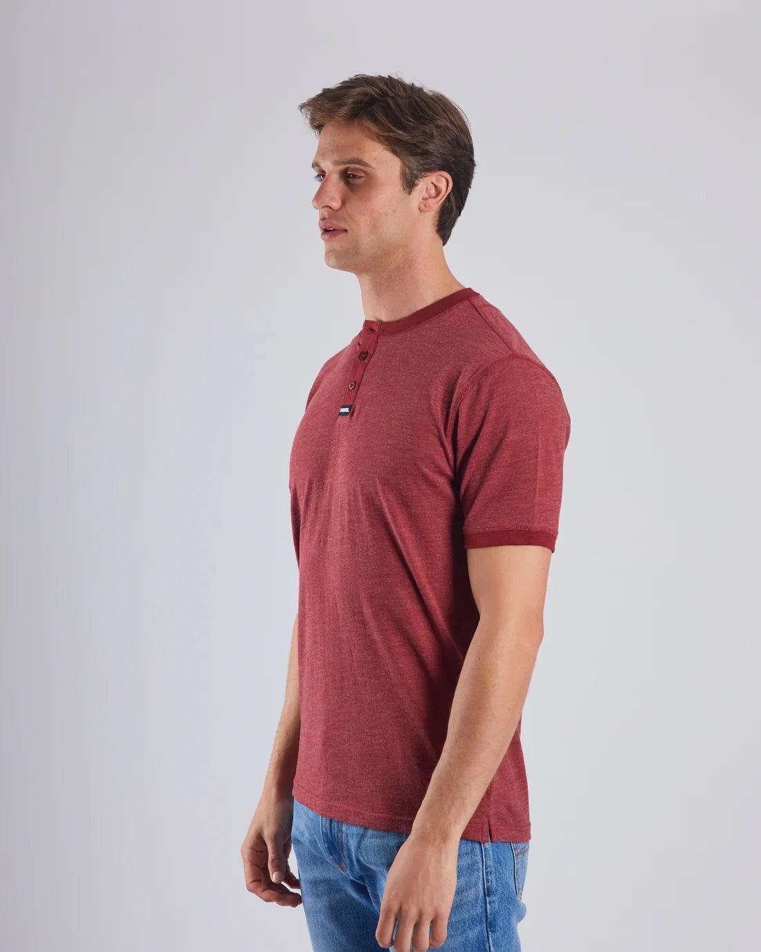 DIESEL JEREZ TEE HAVANA RED - SMgarment's