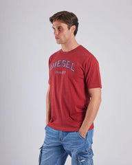 DIESEL PAXON TEE HAVANA RED - SMgarment's