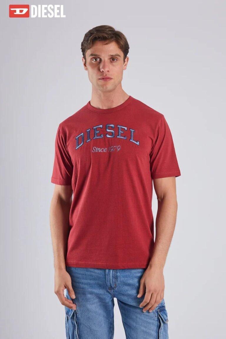 DIESEL PAXON TEE HAVANA RED - SMgarment's