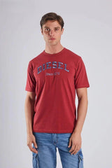 DSL Mens PAXON TEE HAVANA RED