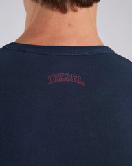 DIESEL PAXON TEE VINTAGE NAVY - SMgarment's