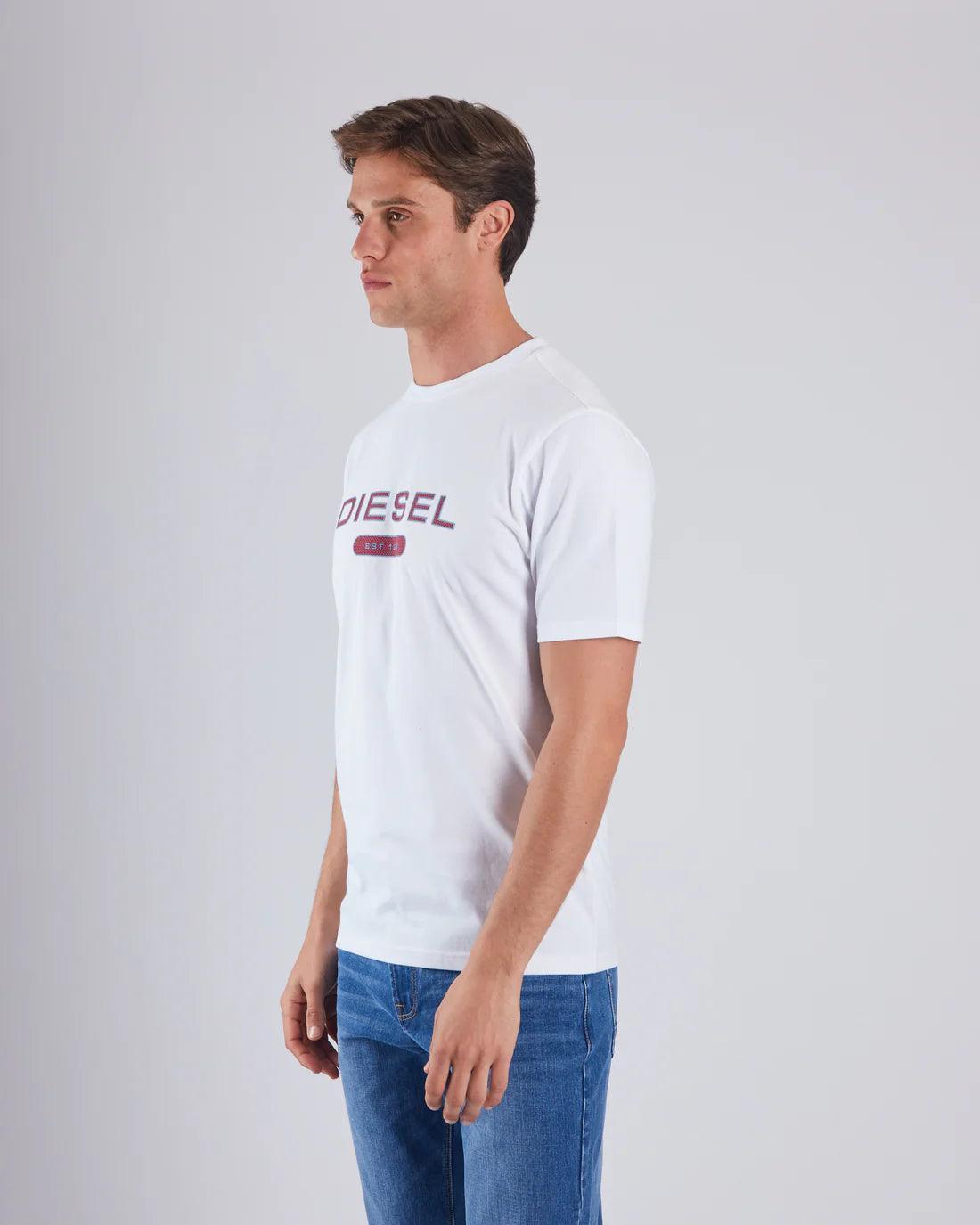 DIESEL PEDRO TEE DOVE WHTE - SMgarment's