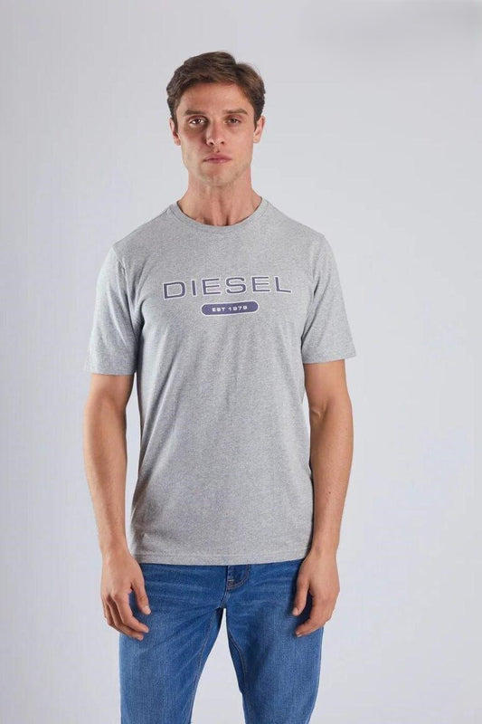 DSL Mens PEDRO TEE GREY MARL