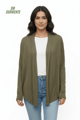 DIVIDED WOMENS PLAIN SHRUG - Smgarment's