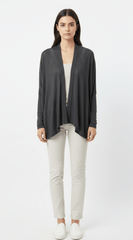 DIVIDED WOMENS PLAIN SHRUG (BLACK) - Smgarment's