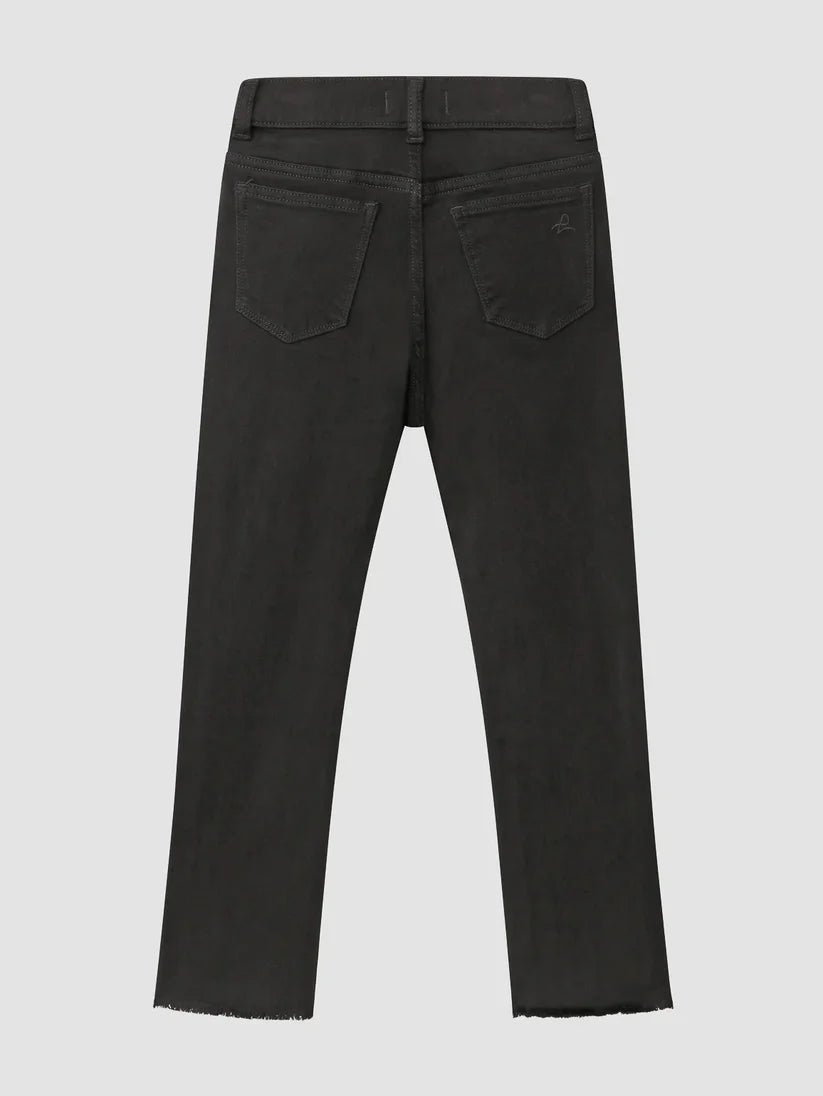 DL1961 Emie Straight High Rise Black Jeans - Smgarment's