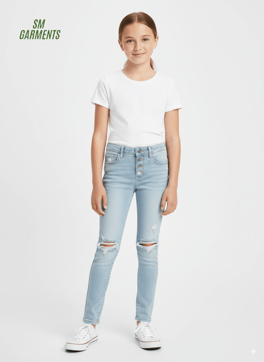 DL1961 Girl's Chloe Skinny Jeans - Smgarment's