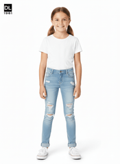 DL1961 Harper Classic Boyfriend Torn Jean - Smgarment's
