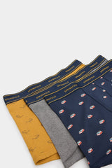 SPRINGFIELD MEN'S PRINTED BOXER (ONLY GREY ONE)