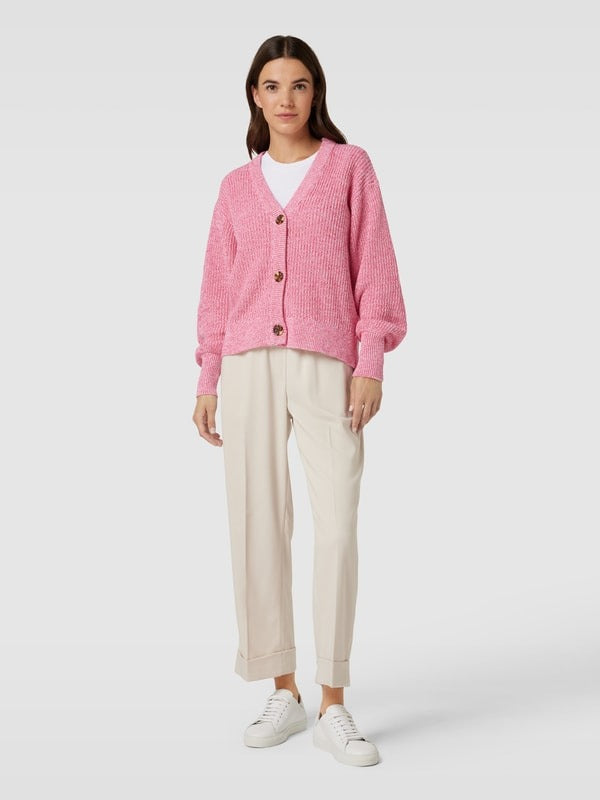 KAFFE Womens V-Neck Cardigan