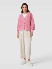KAFFE Womens V-Neck Cardigan