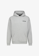 SUB LEVEL MENS BACKPRINT GREY MELANGE HOODIE
