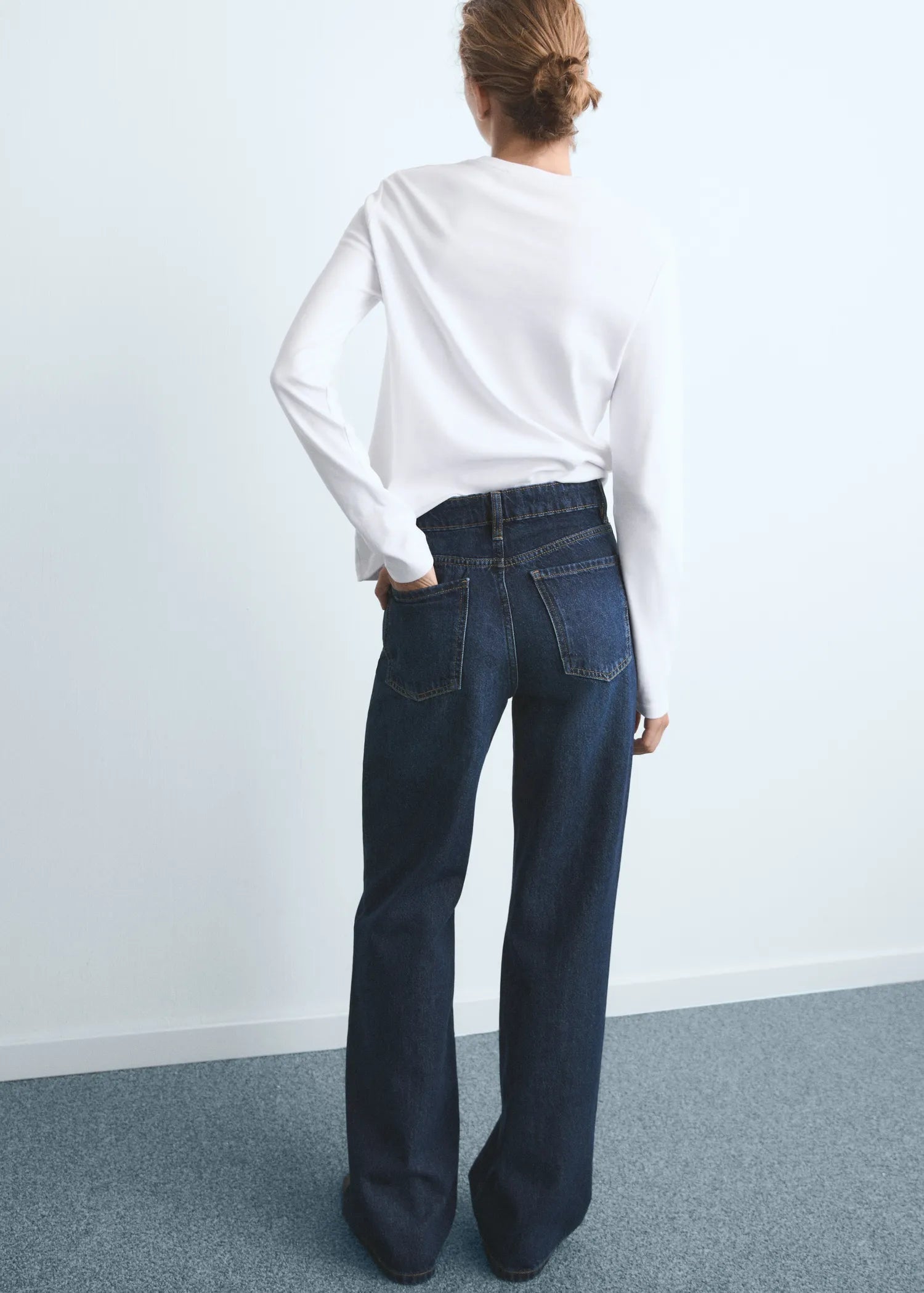MNG Danila wide leg high-rise jeans