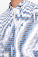 CORTEFIEL Brushed Checkered Oxford Shirt