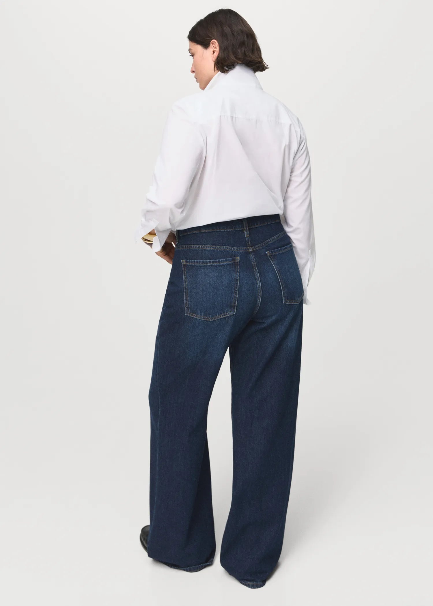 MNG Danila wide leg high-rise jeans